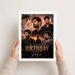 Husband Birthday Photo Frame white 3