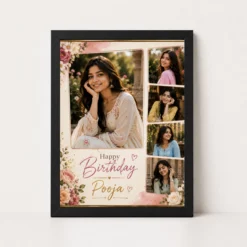 Personalized Birthday Table Photo Frame | Personalized Birthday Gift Frame