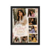 Personalized Birthday Table Photo Frame with 6 Photos | Personalized Birthday Gift Frame 16 Personalized Birthday Table Photo Frame with 6 photos black main white bg