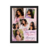 Romantic Birthday Photo Frame for Girlfriend Pastel Romantic | Personalized Birthday Gift Frame