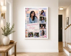 Romantic Birthday Photo Frame for Girlfriend white 2