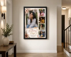 Alternative view of Wife Birthday Photo Frame | Personalized Birthday Gift Frame