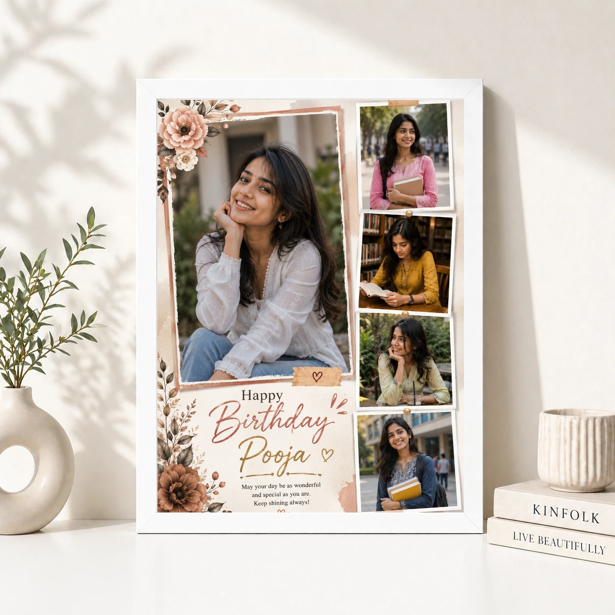 Wife Birthday Photo Frame | Personalized Birthday Gift Frame 8 Wife Birthday Photo Frame | Personalized Birthday Gift Frame - Image 8