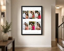 Alternative view of Anniversary Love Journey 6 Photos Timeline Memories Photo Frame
