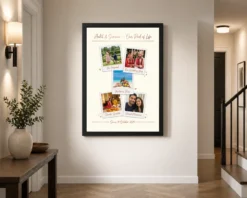 Alternative view of Anniversary Polaroid Strip Film Memories Couple Vintage Photo Frame