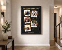 Alternative view of Anniversary Polaroid Strip Love Journey Candid Photos Photo Frame