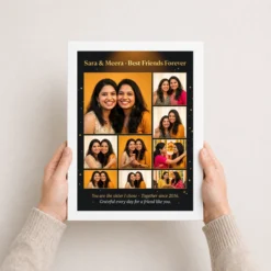 Best Friends Collage Photo Frame Pastel Candid Memories Photo Frame 14 best friends collage photo frame pastel candid memories photo frame 02 white 3