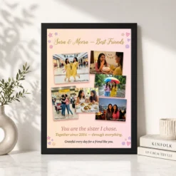 Best Friends Collage Photo Frame Vibrant Memories Fun Photo Frame 11 best friends collage photo frame vibrant memories fun photo frame 01 black 4