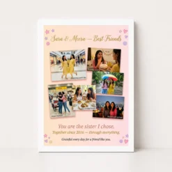 Best Friends Collage Photo Frame Vibrant Memories Fun Photo Frame 12 best friends collage photo frame vibrant memories fun photo frame 01 white main