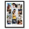 Better Together Every Moment 11 Photo Couple Collage Frame 8 better together eleven photo couple collage frame black main