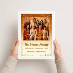 Big Family Photo Frame Warm Earthy Large Wall Art Photo Frame 14 big family photo frame warm earthy large wall art photo frame 01 white 3