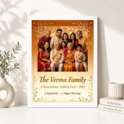 Big Family Photo Frame Warm Earthy Large Wall Art Photo Frame 15 big family photo frame warm earthy large wall art photo frame 01 white 4
