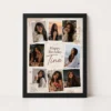 Birthday Collage for Girlfriend with Trendy Instagram Aesthetic | Personalized Birthday Gift Frame