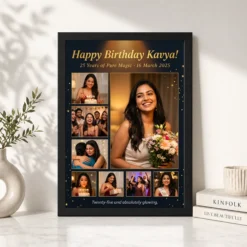Birthday Collage Frame Design Pastel Festive Memories Photo Frame 11 birthday collage frame design pastel festive memories photo frame 02 black 4