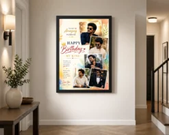 Alternative view of Birthday Frame Husband Wife Love Quote Multi Photo