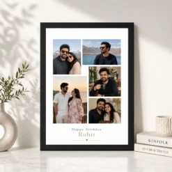 birthday gift boyfriend photo frame special memories black 4