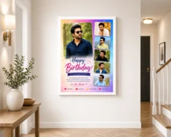 birthday gift for boyfriend photo frame romantic couple white 2