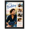 birthday photo frame boyfriend forever person design black main