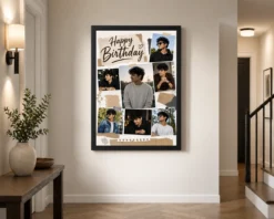 Alternative view of Birthday Photo Frame for Boyfriend Gift Classic Design