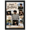 birthday photo frame for boyfriend gift classic design black main