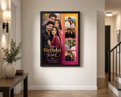 Alternative view of Boyfriend Birthday Photo Frame Love Quotes and Wishes