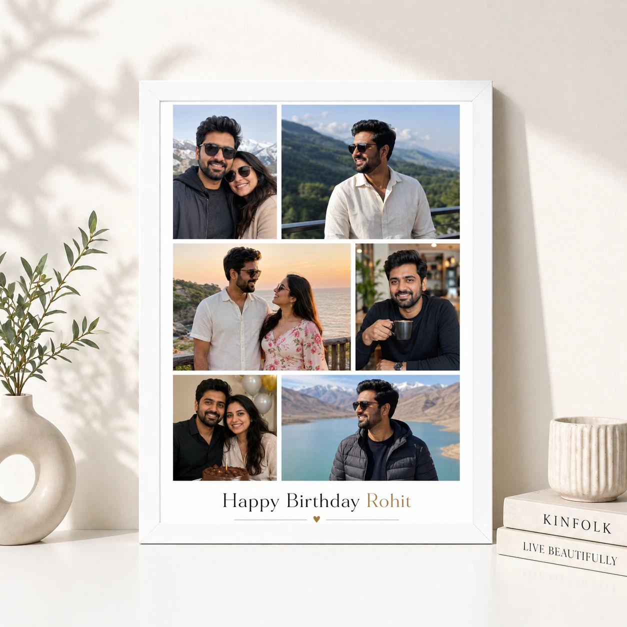 Boyfriend Birthday Photo Frame Single Large Portrait 8 Boyfriend Birthday Photo Frame Single Large Portrait - Image 8