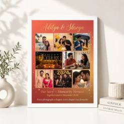 Couple Collage Photo Frame Romantic Multi Photo Love Memories Photo Frame 15 couple collage photo frame romantic multi photo love memories photo frame 01 white 4