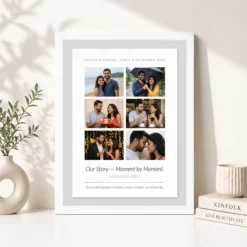 couple collage photo frame vintage polaroid love memories photo frame 03 white 4