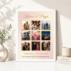 couple collage photo frames romantic love memories together photo frame 01 white 4