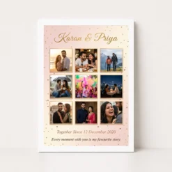 couple collage photo frames romantic love memories together photo frame 01 white main