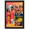 couple frame design stylish modern minimalist love art photo frame 01 black main