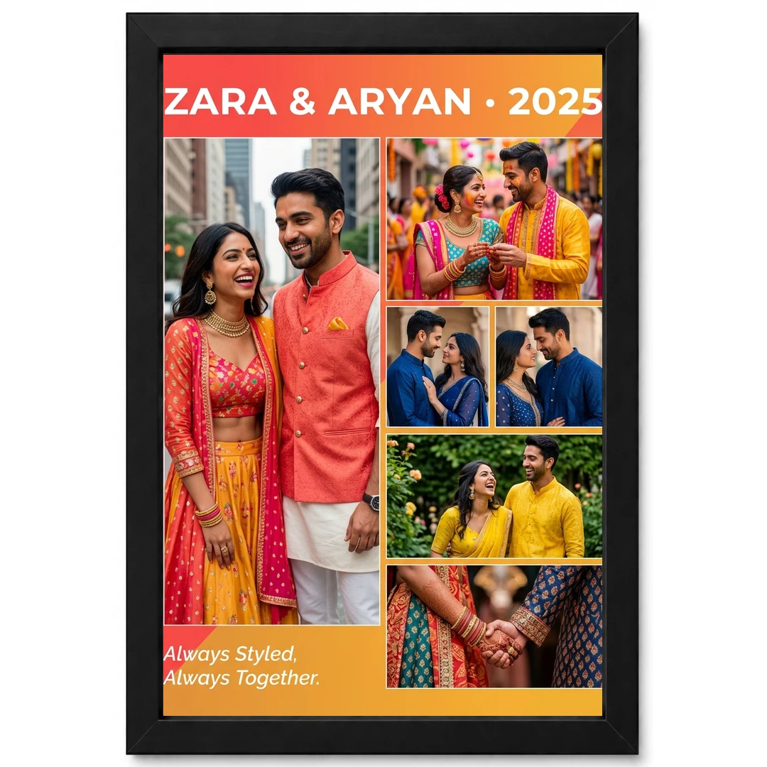 Couple Frame Design Stylish Modern Minimalist Love Art Photo Frame 1 Couple Frame Design Stylish Modern Minimalist Love Art Photo Frame