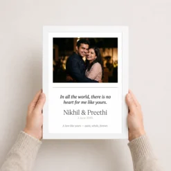 Couple Frame with Quotes Bold Calligraphy Love Art Photo Frame 14 couple frame with quotes bold calligraphy love art photo frame 03 white 3