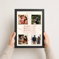 Couple Frame with Quotes Romantic Love Verse Heart Art Photo Frame 10 couple frame with quotes romantic love verse heart art photo frame 01 black 3