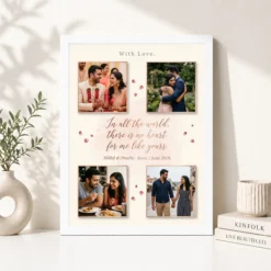 Couple Frame with Quotes Romantic Love Verse Heart Art Photo Frame 15 couple frame with quotes romantic love verse heart art photo frame 01 white 4