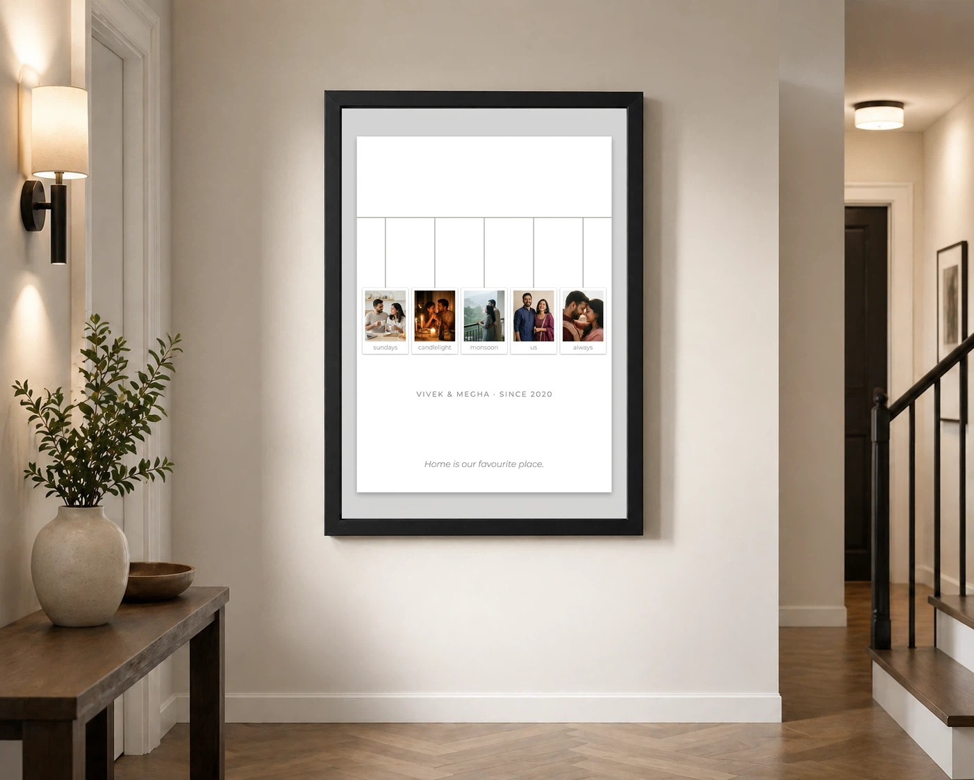 Couple Photo Frame Bedroom Ideas Modern Dark Romantic Wall Photo Frame 2 Couple Photo Frame Bedroom Ideas Modern Dark Romantic Wall Photo Frame - Image 2
