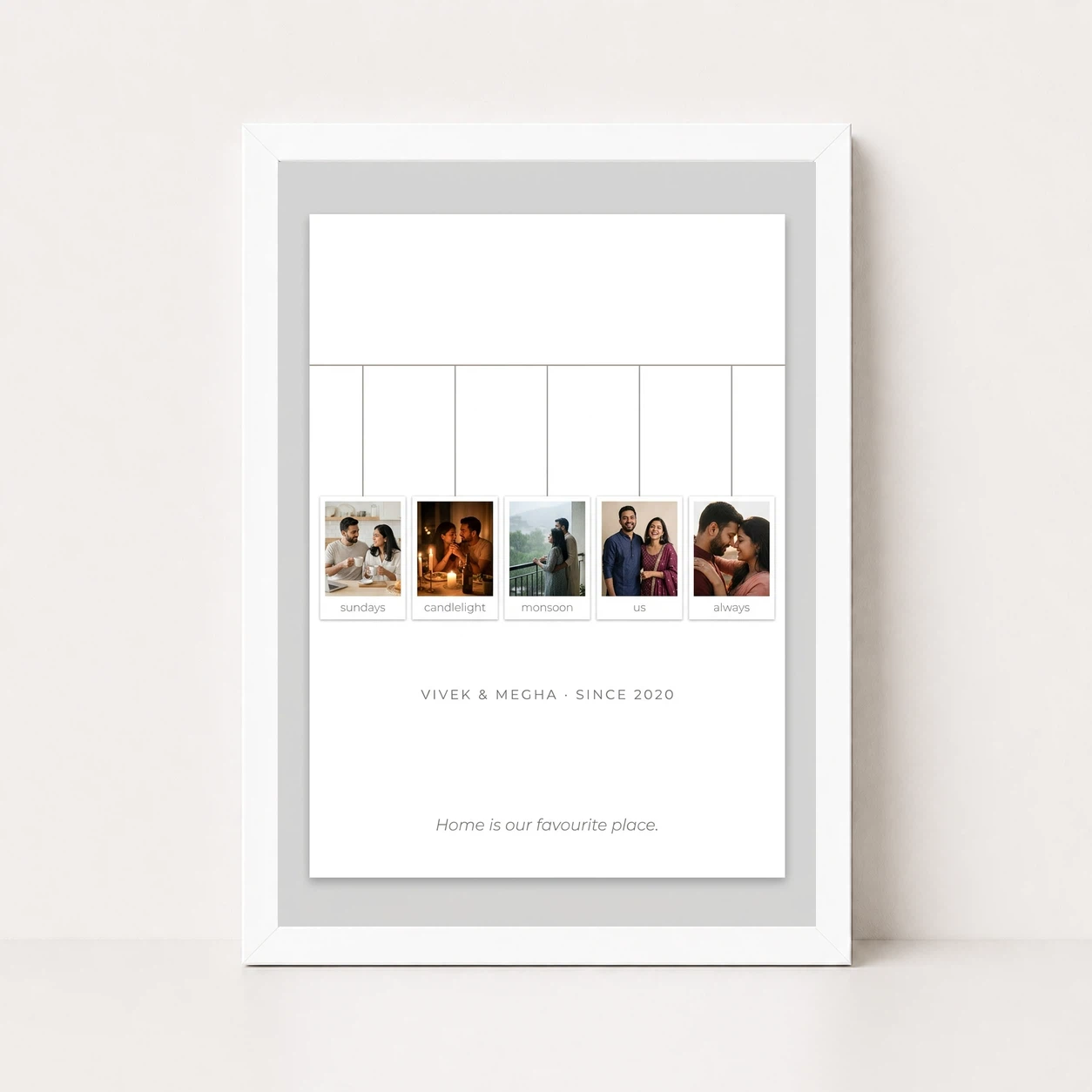 Couple Photo Frame Bedroom Ideas Modern Dark Romantic Wall Photo Frame 5 Couple Photo Frame Bedroom Ideas Modern Dark Romantic Wall Photo Frame - Image 5