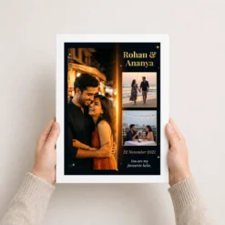 Couple Photo Frame Design Pastel Floral Love Story Photo Frame 14 couple photo frame design pastel floral love story photo frame 02 white 3