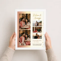 couple photo frame design romantic watercolor love art photo frame 01 white 3
