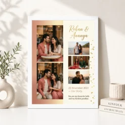 couple photo frame design romantic watercolor love art photo frame 01 white 4