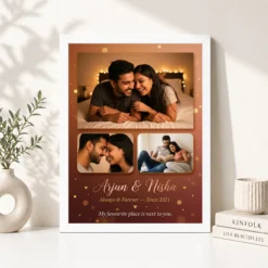 Couple Photo Frame for Bedroom Floral Romantic Love Art Photo Frame 15 couple photo frame for bedroom floral romantic love art photo frame 01 white 4