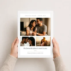 couple photo frame for bedroom vintage string lights love photo frame 03 white 3