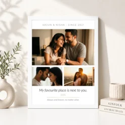 couple photo frame for bedroom vintage string lights love photo frame 03 white 4
