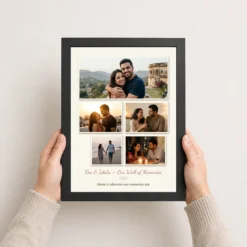 couple photo frame for wall modern art gallery love photo frame 01 black 3