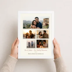 couple photo frame for wall modern art gallery love photo frame 01 white 3