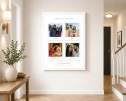 couple photo frame ideas minimalist modern love art photo frame 03 white 2