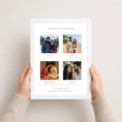 couple photo frame ideas minimalist modern love art photo frame 03 white 3