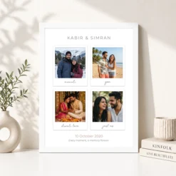 couple photo frame ideas minimalist modern love art photo frame 03 white 4