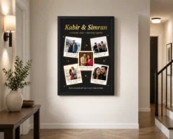 Alternative view of Couple Photo Frame Ideas Vintage Sepia Nostalgic Love Photo Frame