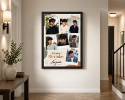Alternative view of Customised Photo Frame for Boyfriend Birthday